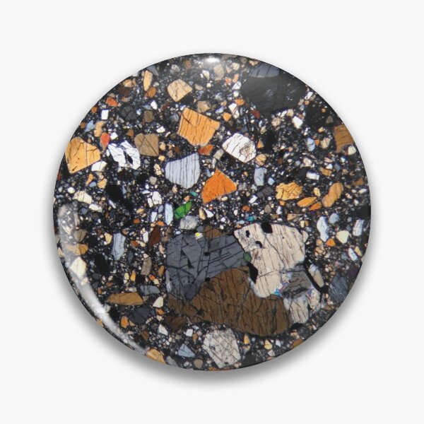 Item preview, Roda Meteorite - Diogenite - Crossed Polarized Light 1 Thin Section  designed and sold by Ane Slabic.