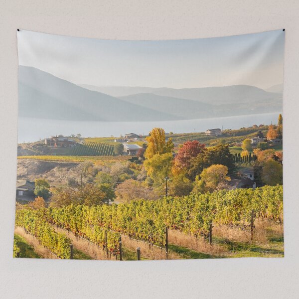 Item preview, Okanagan Valley Vineyards in October designed and sold by Amy Mitchell.