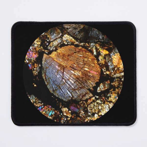 Item preview, Radial Pyroxene Chondrule Grain in Meteorite Thin Section designed and sold by Ane Slabic.