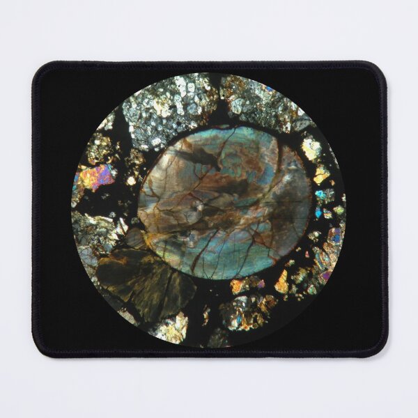 Item preview, Melt Droplet in Meteorite Thin Section designed and sold by Ane Slabic.