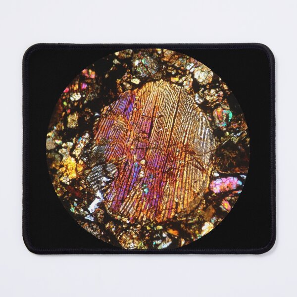 Item preview, Barred Olivine Chondrule in Meteorite Thin Section designed and sold by Ane Slabic.