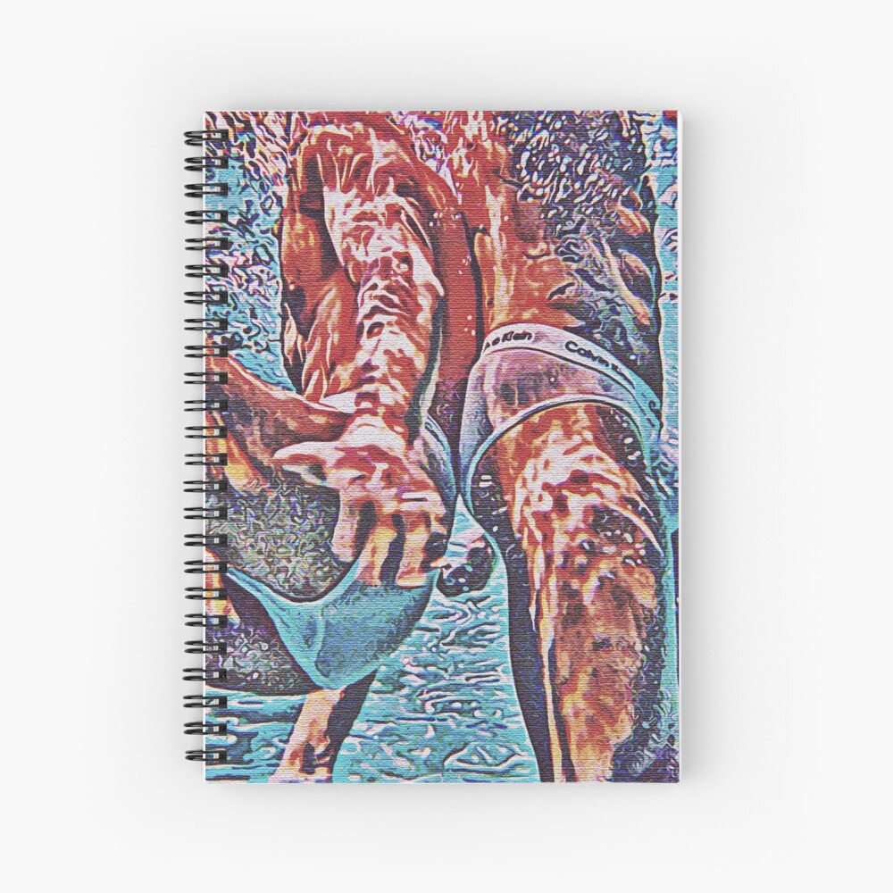 Lets Swim Together Male Erotic Nude Male Nudes Male Nude Spiral Notebook By Male Erotica 1863