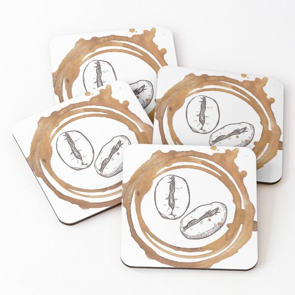 Item preview, Ode to coffee-stain and beans designed and sold by Cata-mcd.