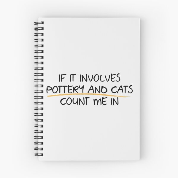 Item preview, Count me in with Pottery and Cats designed and sold by Teequeque.