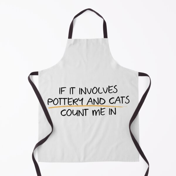 Item preview, Count me in with Pottery and Cats designed and sold by Teequeque.
