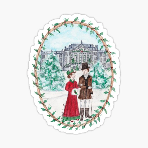 Christmas at Pemberley Sticker