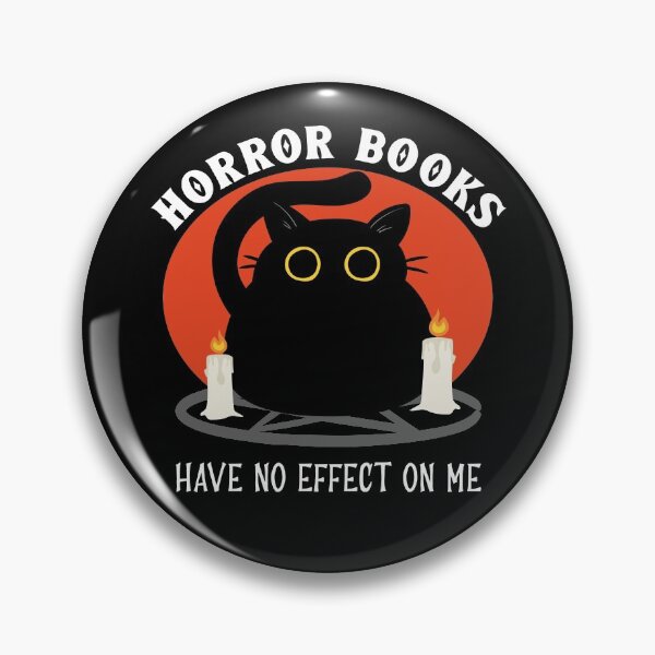 Item preview, Horror Books Have No Effect On Me - Funny Book Lover Black Cat designed and sold by TMBTM.