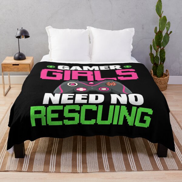 Item preview, Gamer Girls Need No Rescuing designed and sold by Coteafee.