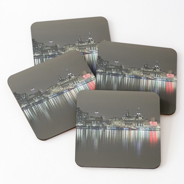 Item preview, Liverpool Waterfront Nightscape designed and sold by David Chennell.