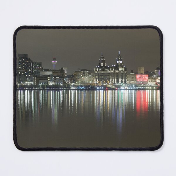 Item preview, Liverpool Waterfront Nightscape designed and sold by David Chennell.