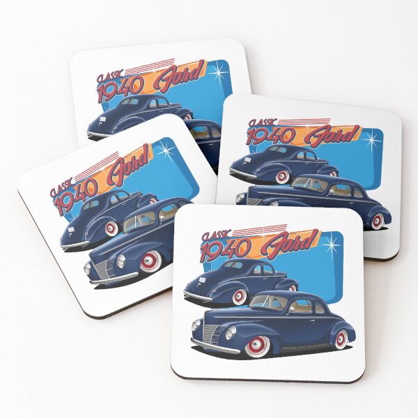 Item preview, Retro Blue Coupe designed and sold by Yourauto.