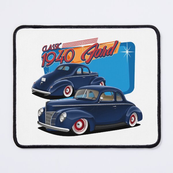 Item preview, Retro Blue Coupe designed and sold by Yourauto.