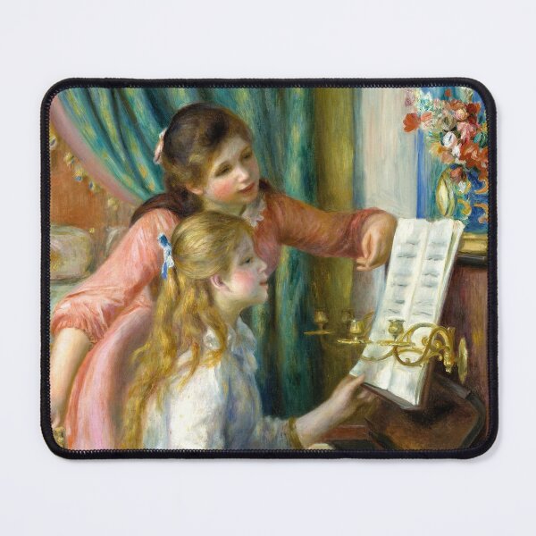 Item preview, Pierre-Auguste Renoir "Two Young Girls at the Piano" designed and sold by Alexandra Dahl.