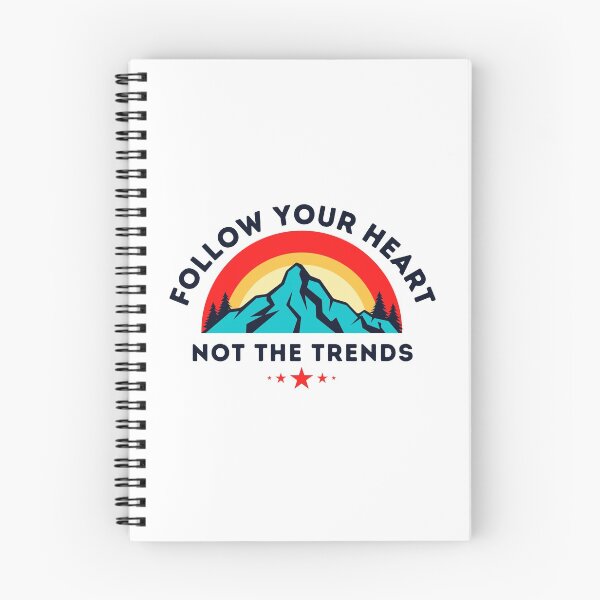 Item preview, follow your heart, not the trends designed and sold by DareRabbit.