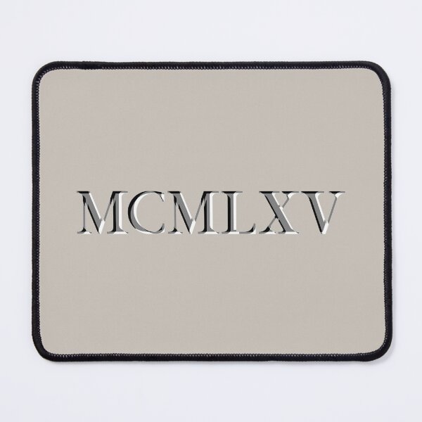 Item preview, Roman Numeral 1965 designed and sold by GloopTrekker.