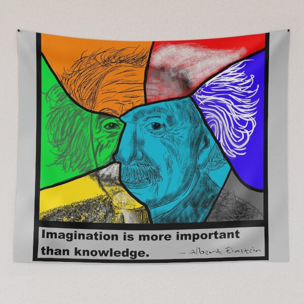 Item preview, Einstien designed and sold by Nerdy2ATee.