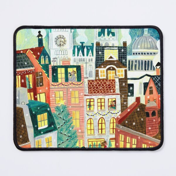 Item preview, London city in the snow designed and sold by Caroline Bonne Müller.