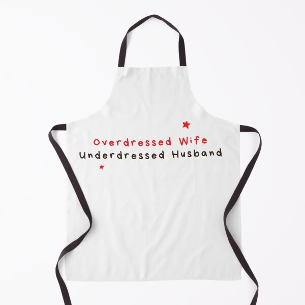 Item preview, overdressed wife, underdressed husband designed and sold by DareRabbit.