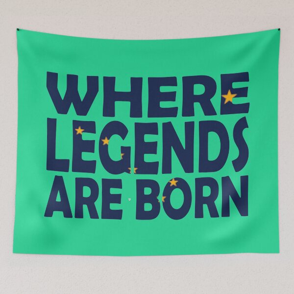 Item preview, Juneau Alaska Flag - Where Legends Are Born designed and sold by Quotes-I-Wear.
