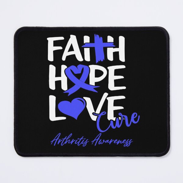 Item preview, Faith Hope Love Cure Arthritis Awareness designed and sold by Grooffos.