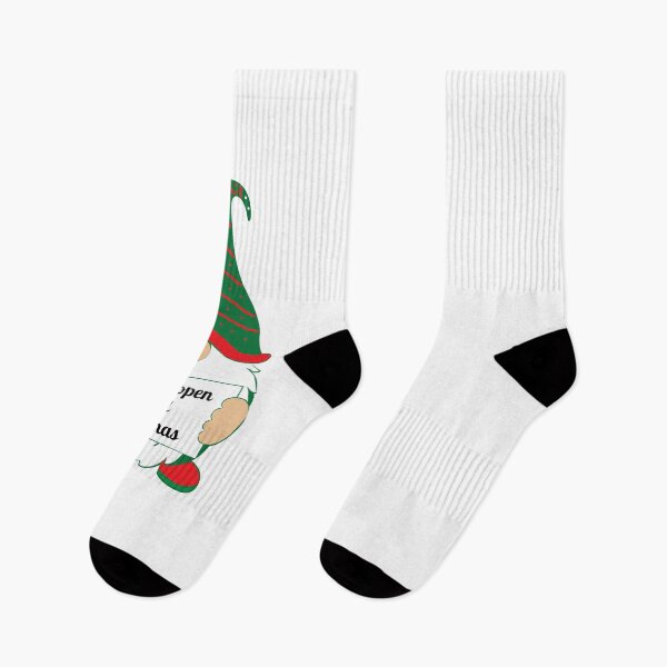 Item preview, Cute funny gnome do not open until Christmas white designed and sold by j9gothbe.