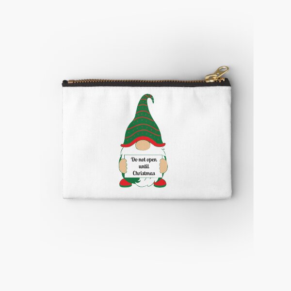 Item preview, Cute funny gnome do not open until Christmas white designed and sold by j9gothbe.