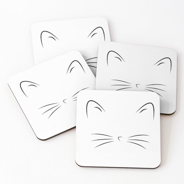 Item preview, Simple Cat Face! designed and sold by sarahsunshine5.