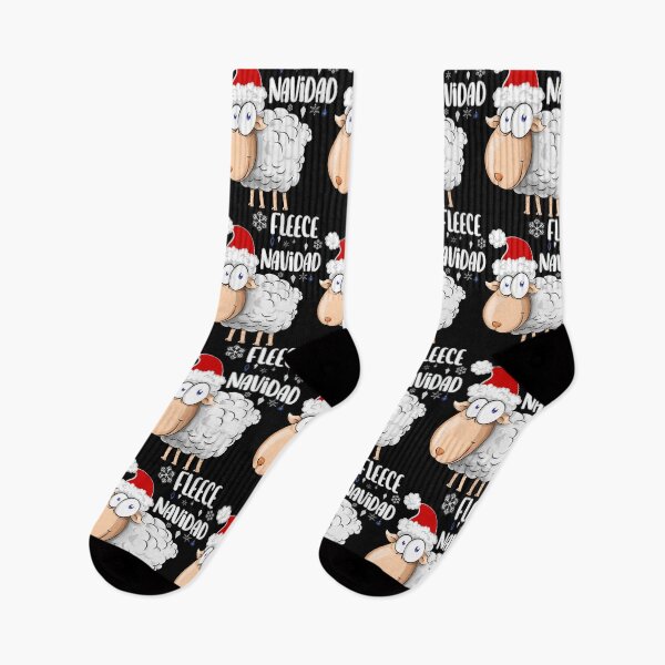 Item preview, Fleece Navidad, Cute Christmas Sheep Design designed and sold by Constant Readers.