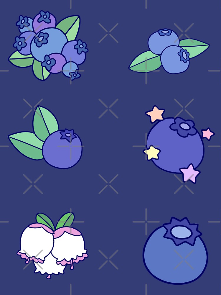 "Blueberries!" Tshirt for Sale by SaradaBoru Redbubble blueberry t