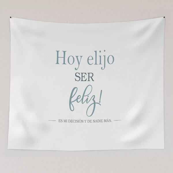 Item preview, Hoy elijo ser feliz!  Es mi decisión y de nadie mas. designed and sold by Aryam Quotes.