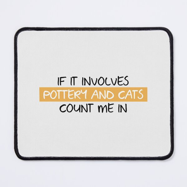 Item preview, Cats and Pottery lover designed and sold by Teequeque.