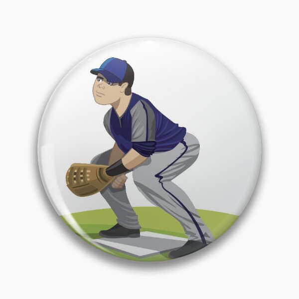 Item preview, Center field baseball player ready for game designed and sold by akiitzu-lm.