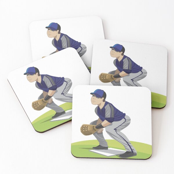 Item preview, Center field baseball player ready for game designed and sold by akiitzu-lm.