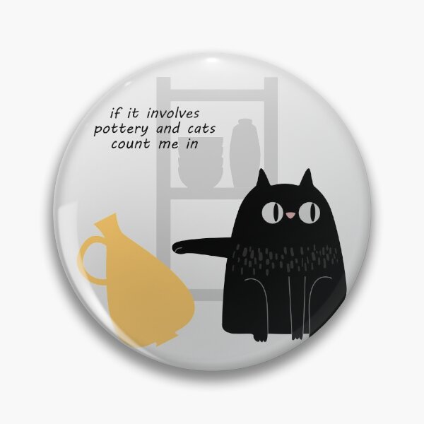 Item preview, Bad Pottery Cat designed and sold by Teequeque.