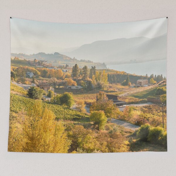 Item preview, October Landscape Okanagan Valley Vineyards designed and sold by Amy Mitchell.