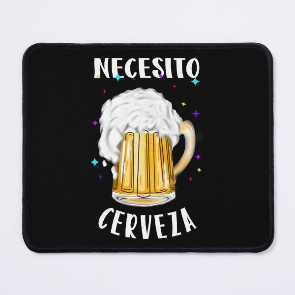 Item preview, Necesito Cerveza - Need a Beer, Funny Spanish Beer Quote designed and sold by orangeblue21.