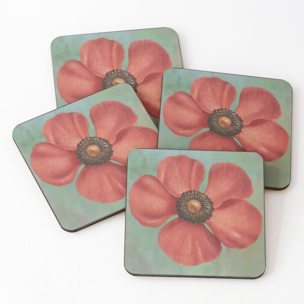 Item preview, Vintage Red Poppy designed and sold by Maidenwood.