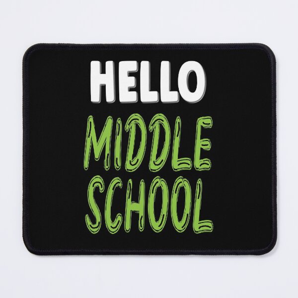Item preview, Hello Middle School, Graduation Day Elementary School designed and sold by orangeblue21.