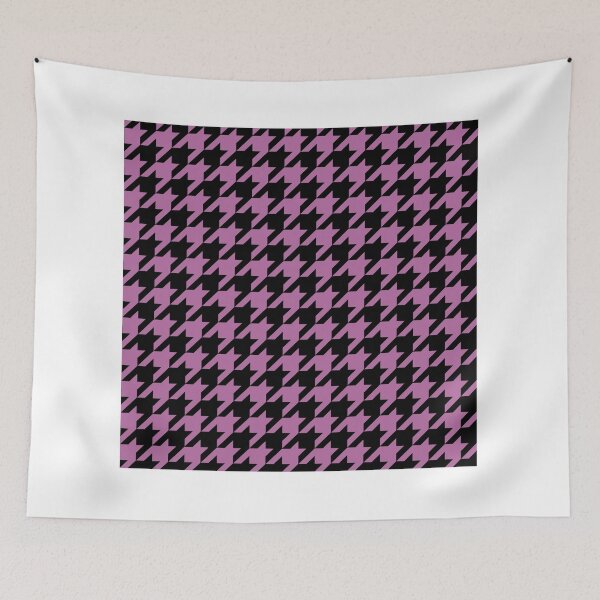 Item preview, Houndstooth design in bodacious and black designed and sold by DavidASmith.
