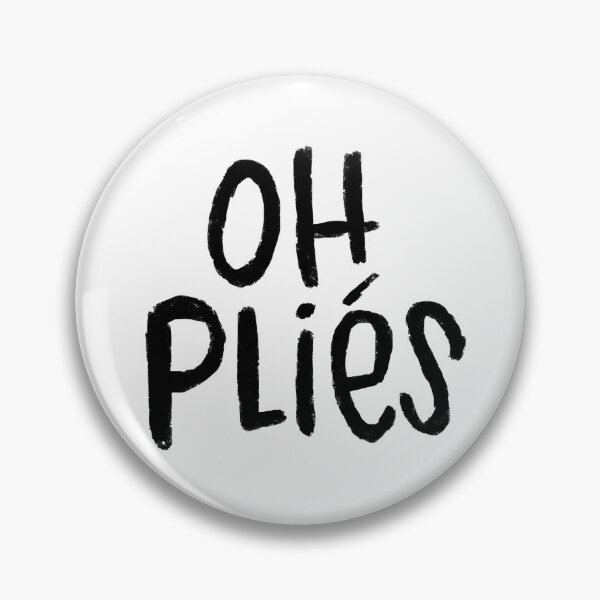 Item preview, Ballet Dance Terms, Ballet Text, Typography Oh Plies designed and sold by danceink.