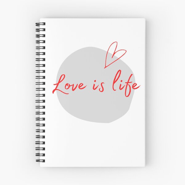 Item preview, love is life designed and sold by DareRabbit.