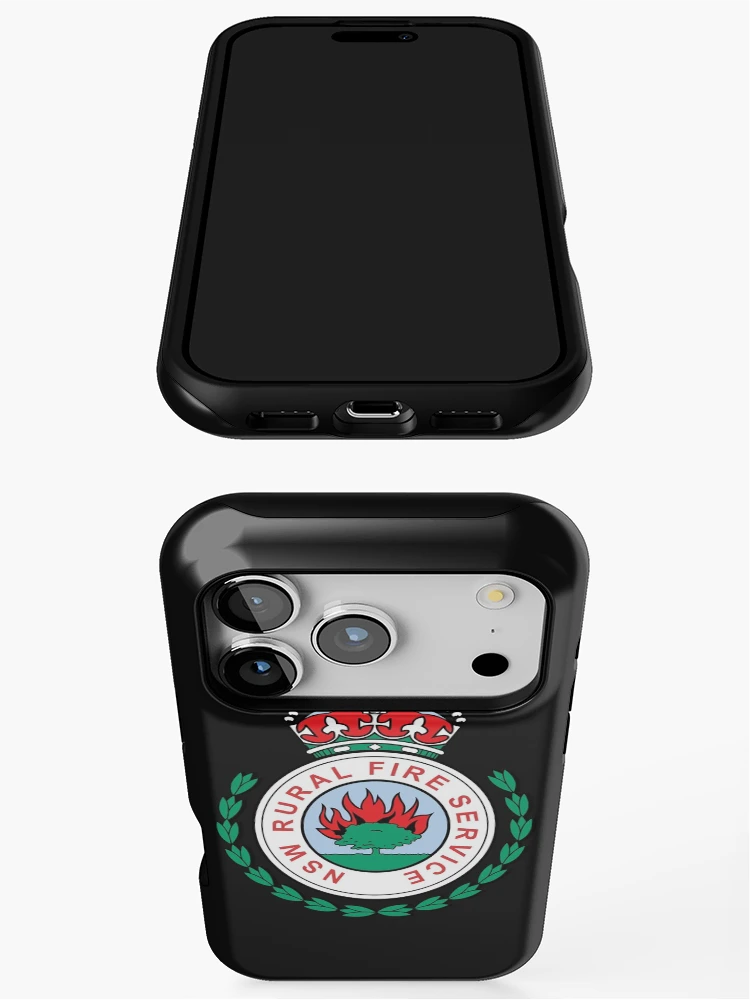 Thumbnail 3 of 4, iPhone Case, NSW RFS - Firefighter Logo designed and sold by RENAGADE4LYF.