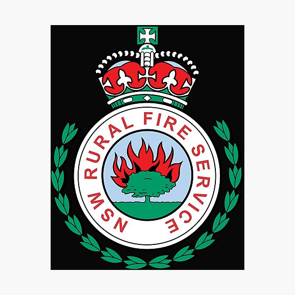 Item preview, NSW RFS - Firefighter Logo designed and sold by RENAGADE4LYF.