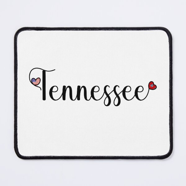 Item preview, I Love Tennessee Minnesota - Tennessee Script With Heart Shaped Flags designed and sold by molamode.