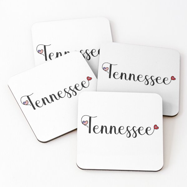 Item preview, I Love Tennessee Minnesota - Tennessee Script With Heart Shaped Flags designed and sold by molamode.