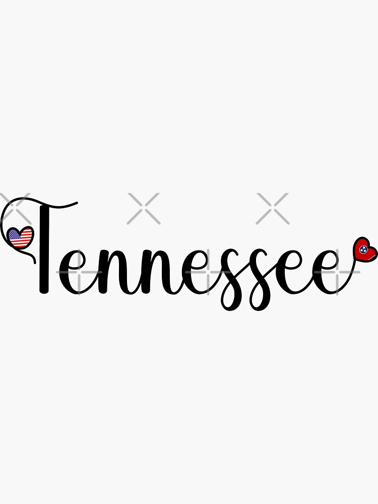 Sticker for Sale mit Ich liebe Tennessee Minnesota - Tennessee