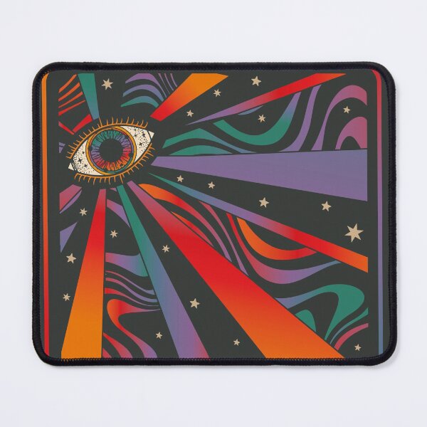 Item preview, Vintage, Trippy, Rave, Retro, Psychedelic, Peter Max Inspired, Rainbow, Gradient designed and sold by Ink Tally.