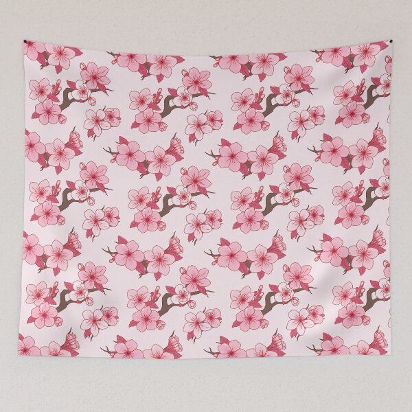 Item preview, Cherry Blossom Repeating Pattern designed and sold by deliinthesky.