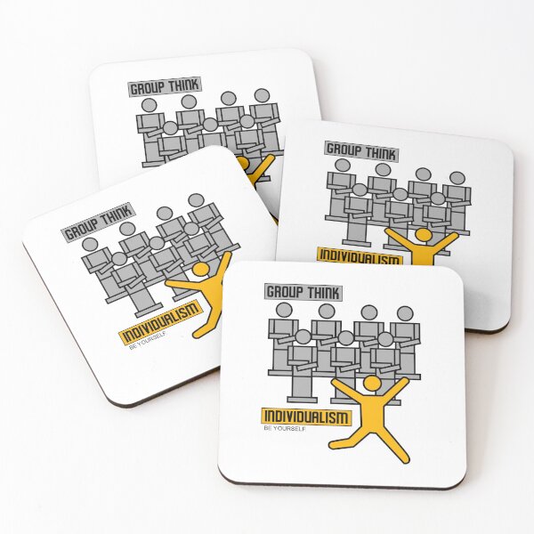 Item preview, Individualism vs Group Think designed and sold by GreaserGamer.