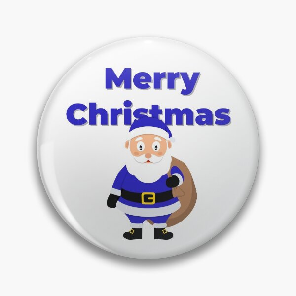 Artikelvorschau, Blauer Weihnachtsmann entworfen und verkauft von kcgfx.
